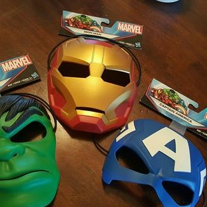 NWT - Three Marvel Avengers Masks Bundle